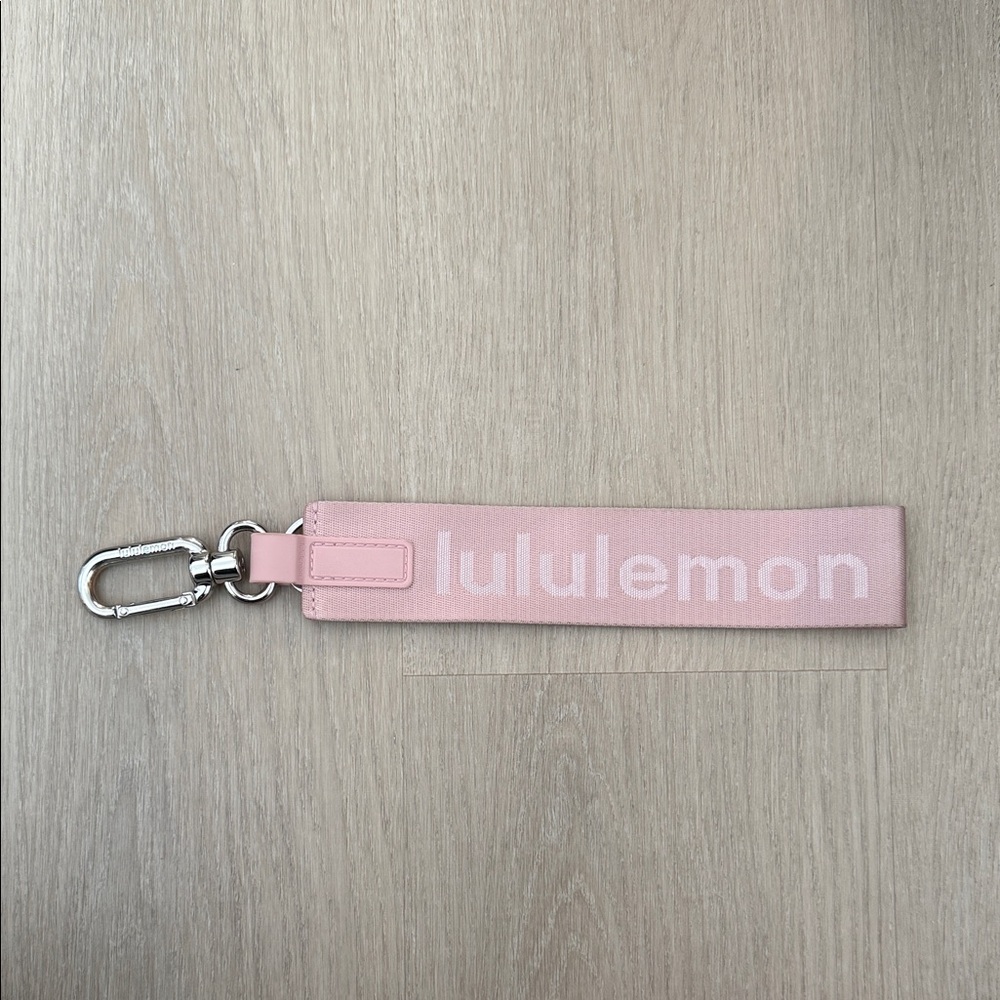 Lululemon Pink Keychain